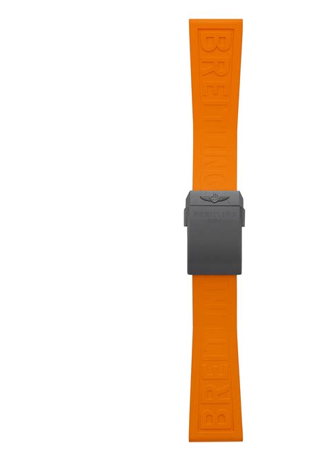 Orange Twinpro rubber strap 